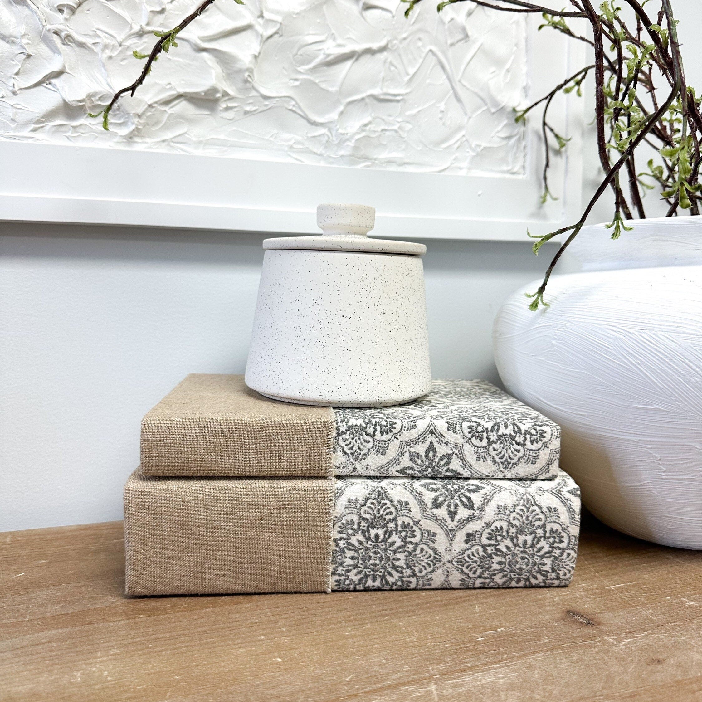 Linen Covered Books – Elements