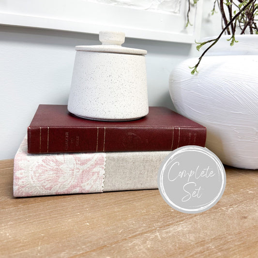 Pink Shelf Decor