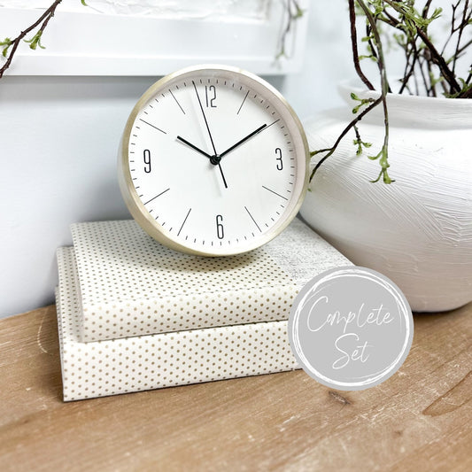 White Books for Shelf Decor