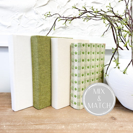 Green Books for Home Decor