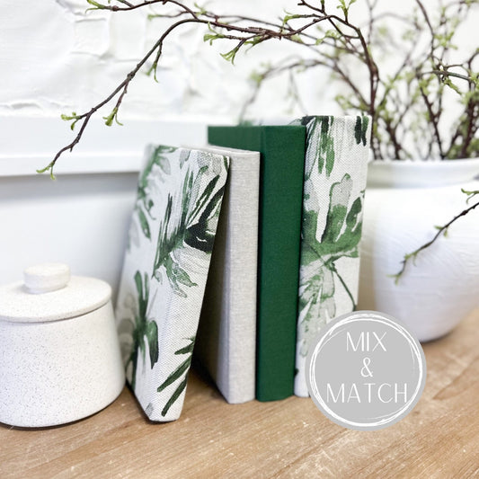 Green Home Decor, Summer Shelf Decor, Leaf Decor, Green Living Room Decor