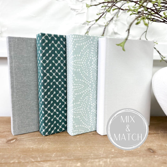 Teal Books for Home Decor , Decorative Books , Shelf Decor