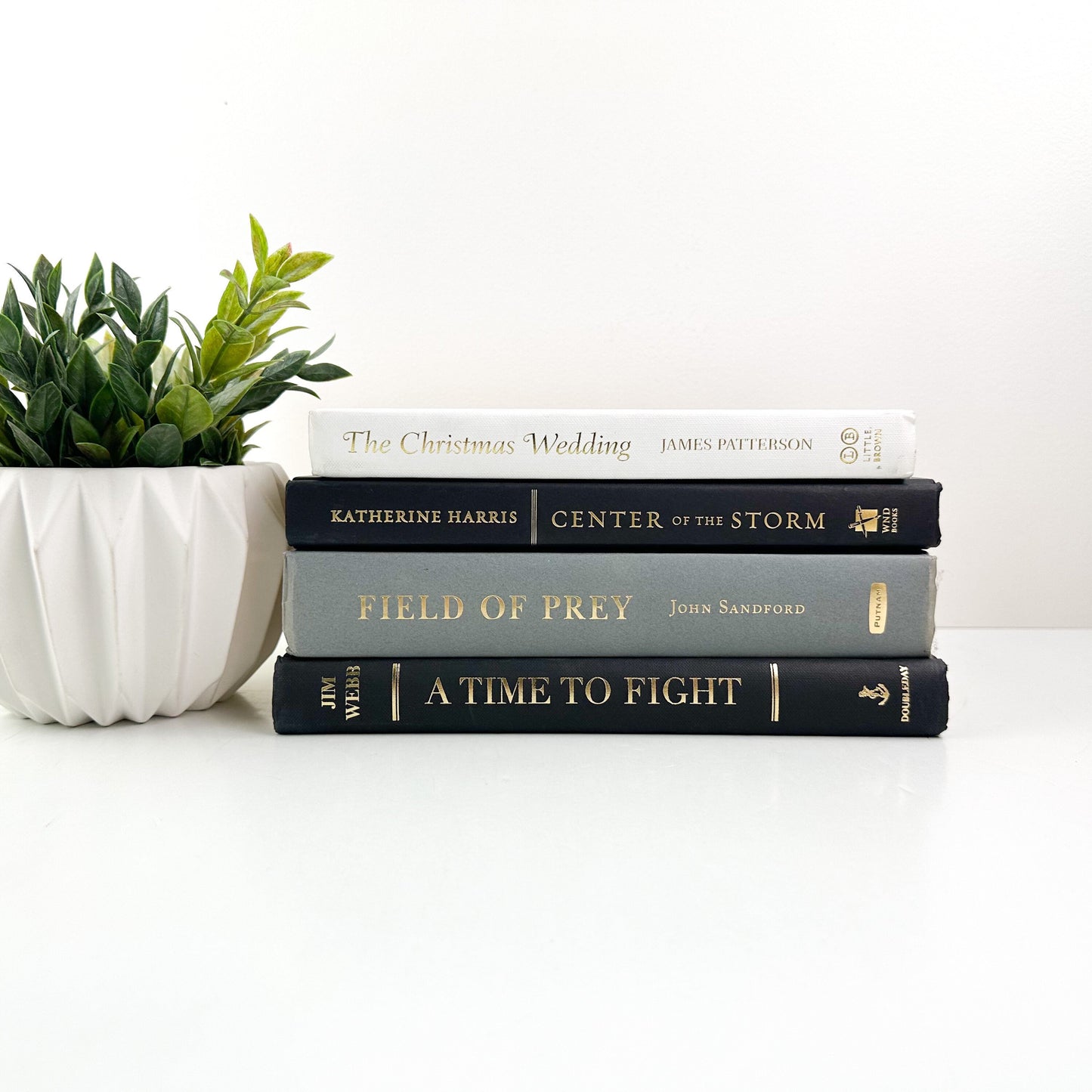 Neutral Books for Shelf Decor, Living Room Decor, Modern Decor, Book Bundle, Book Set