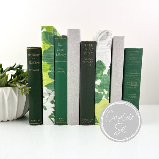Books for Shelf Decor, Living Room Decor, Modern Decor, Book Bundle, Book Set