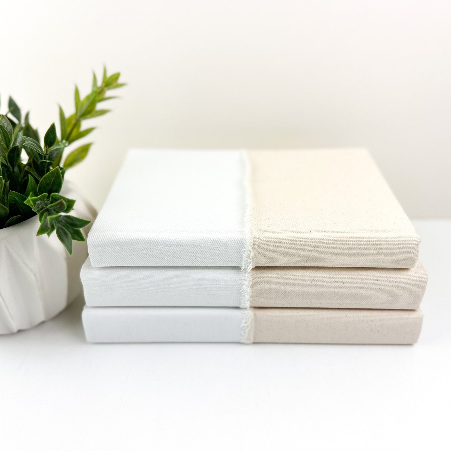 White Decorative Books for Living Room Decor, Book Set for Shelf Decor, Book Bundle, Table Decor