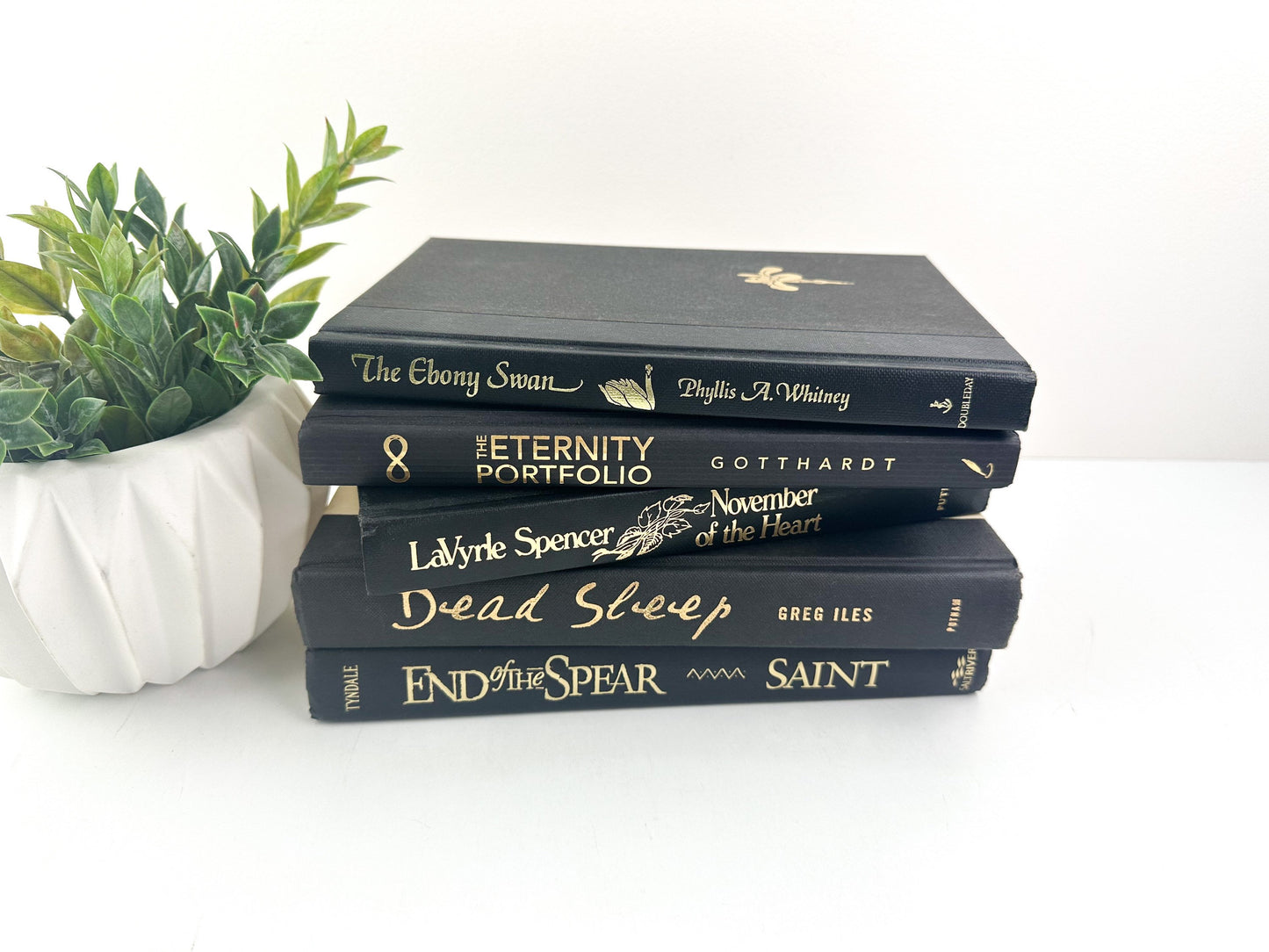 Books for Shelf Decor, Living Room Decor, Modern Decor, Book Bundle, Book Set