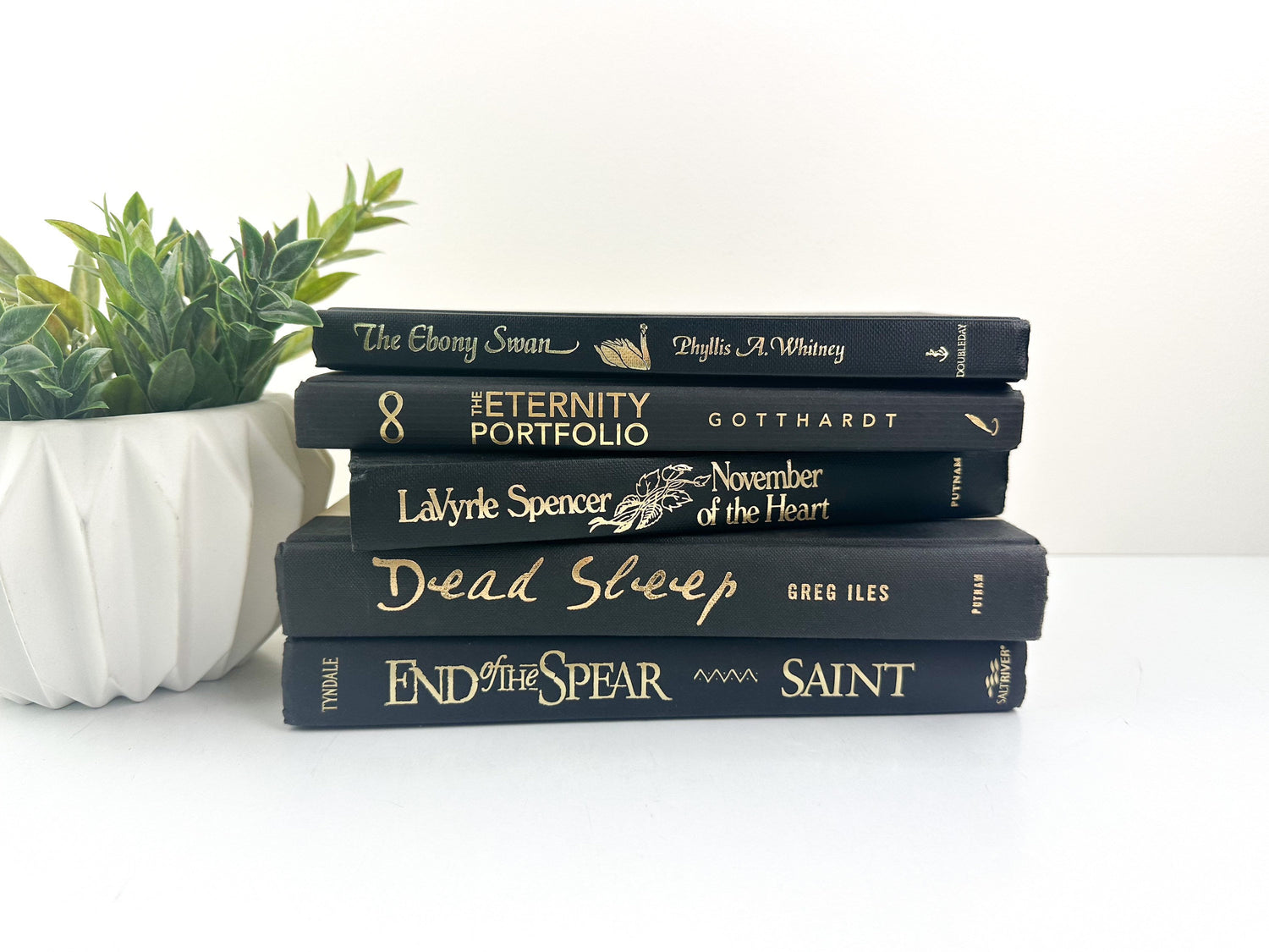 Books for Shelf Decor, Living Room Decor, Modern Decor, Book Bundle, Book Set