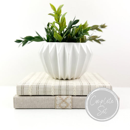 Decorative Books for Living Room Decor, Book Set for Shelf Decor, Book Bundle, Table Decor