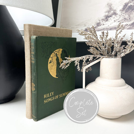 Books for Shelf Decor, Living Room Decor, Modern Decor, Book Bundle, Book Set