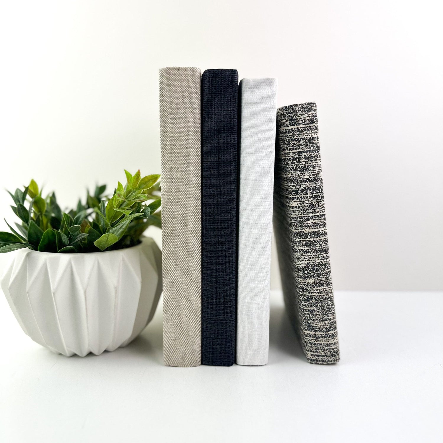 Fabric Decorative Books for Living Room Decor, Book Set for Shelf Decor, Book Bundle, Table Decor