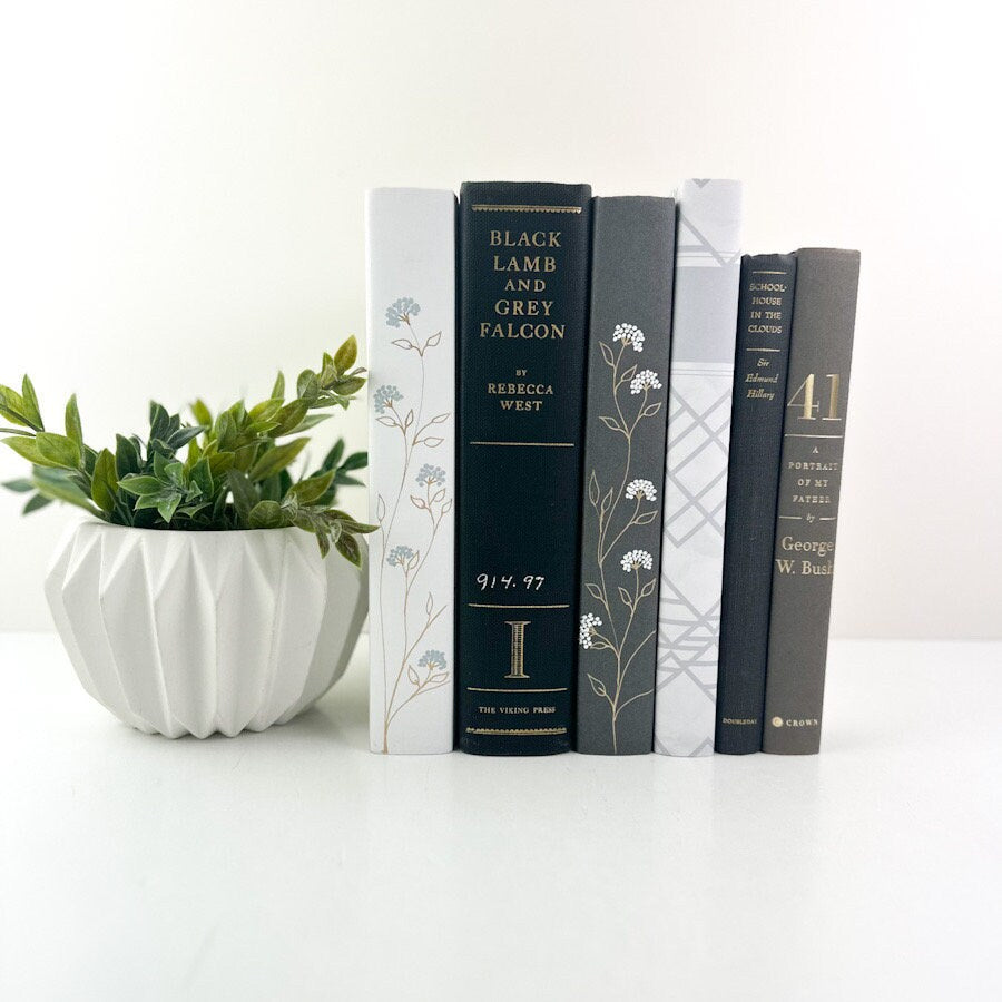 Books for Shelf Decor, Living Room Decor, Modern Decor, Book Bundle, Book Set