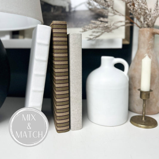 Decorative Books for Living Room Decor, Book Set for Shelf Decor, Book Bundle, Table Decor