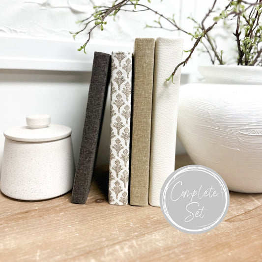 Decorative Books for Living Room Decor, Book Set for Shelf Decor, Book Bundle, Table Decor