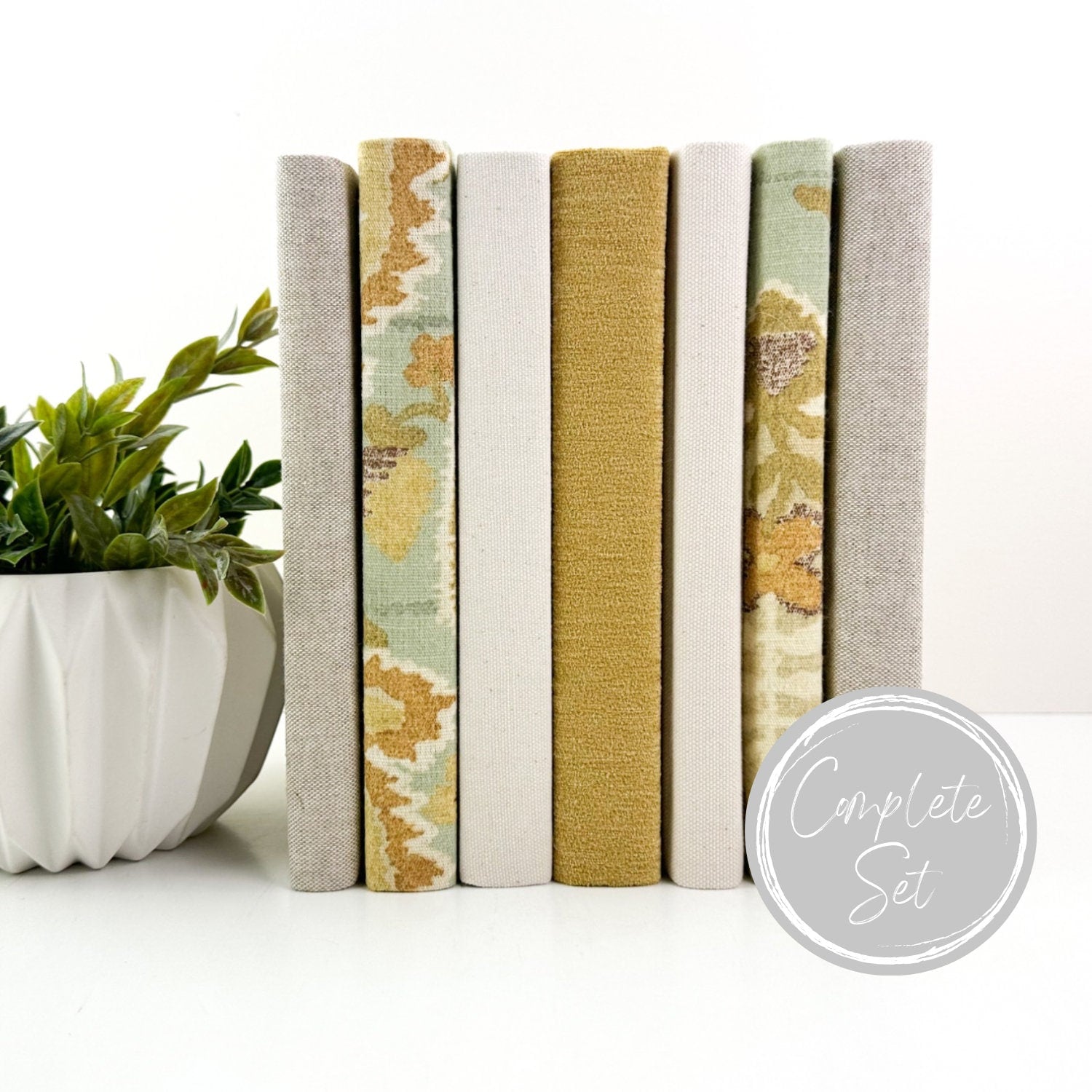 Linen Covered Books – Elements