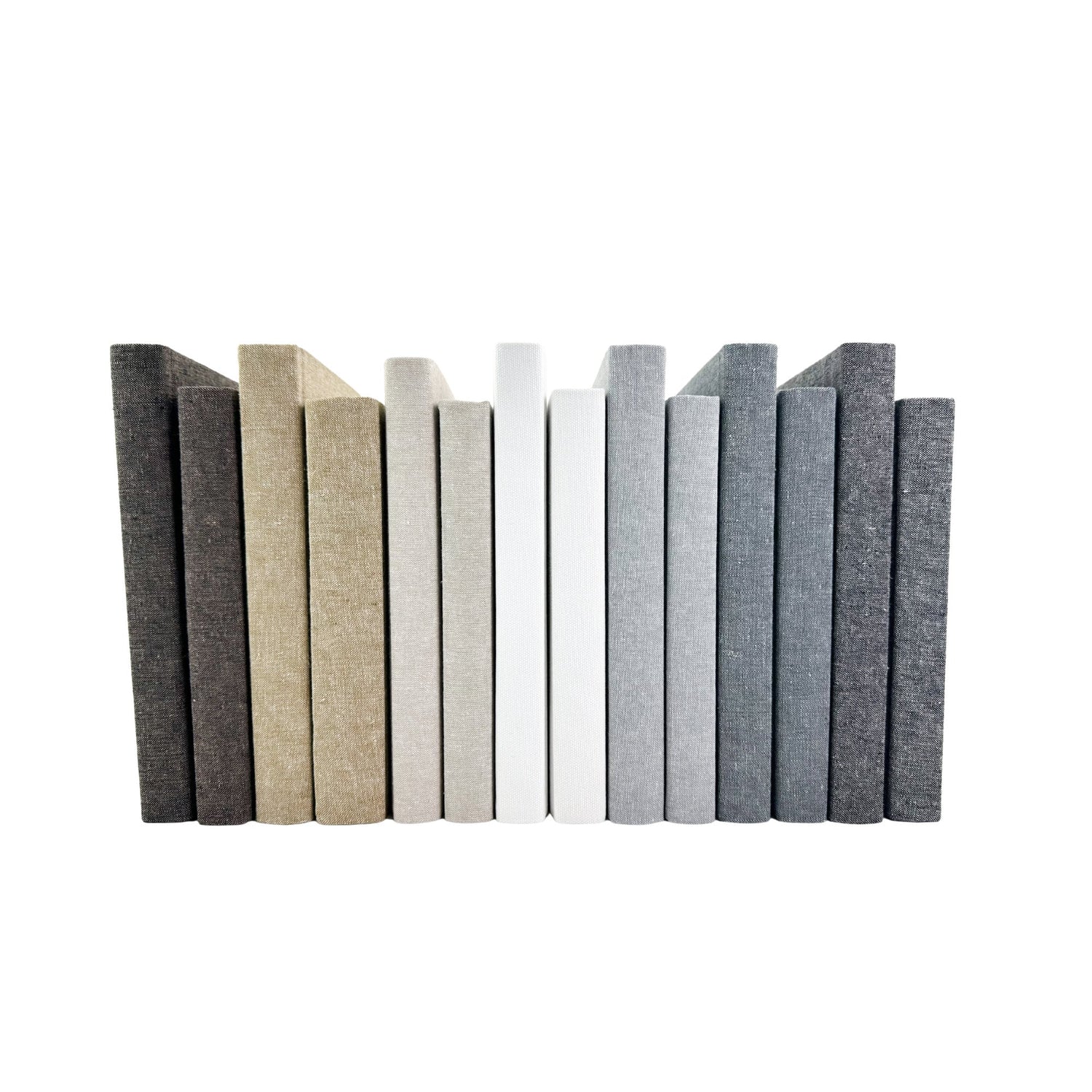 Mix & Match Linen Covered Decorative Books
