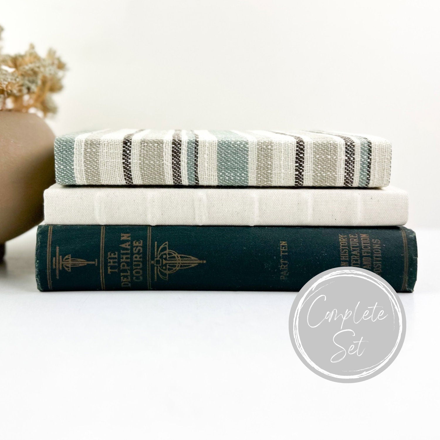 Book Set, Decorative Books for Living Room Decor, Book Set for Shelf Decor, Book Bundle, Table Decor