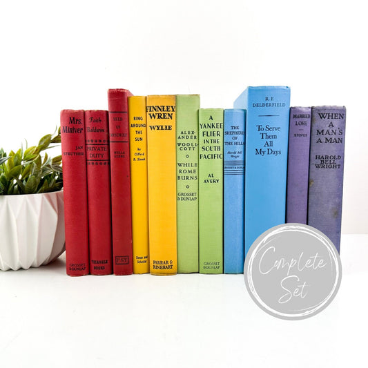 Rainbow Vintage Decor