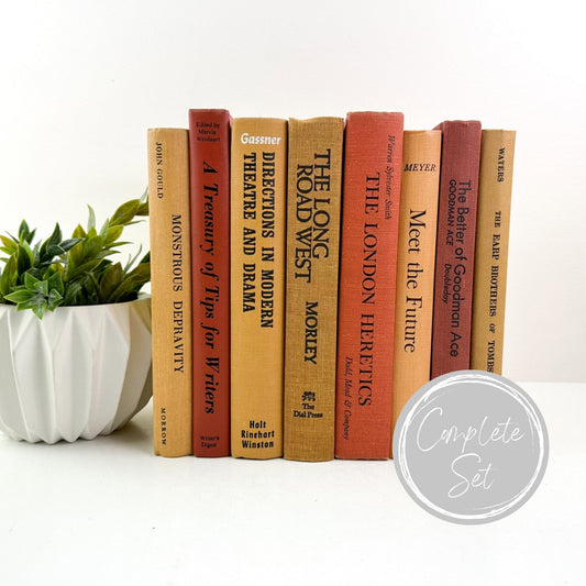 Book Set, Decorative Books for Shelf Decor, Modern Decor, Living Room Decor Ideas