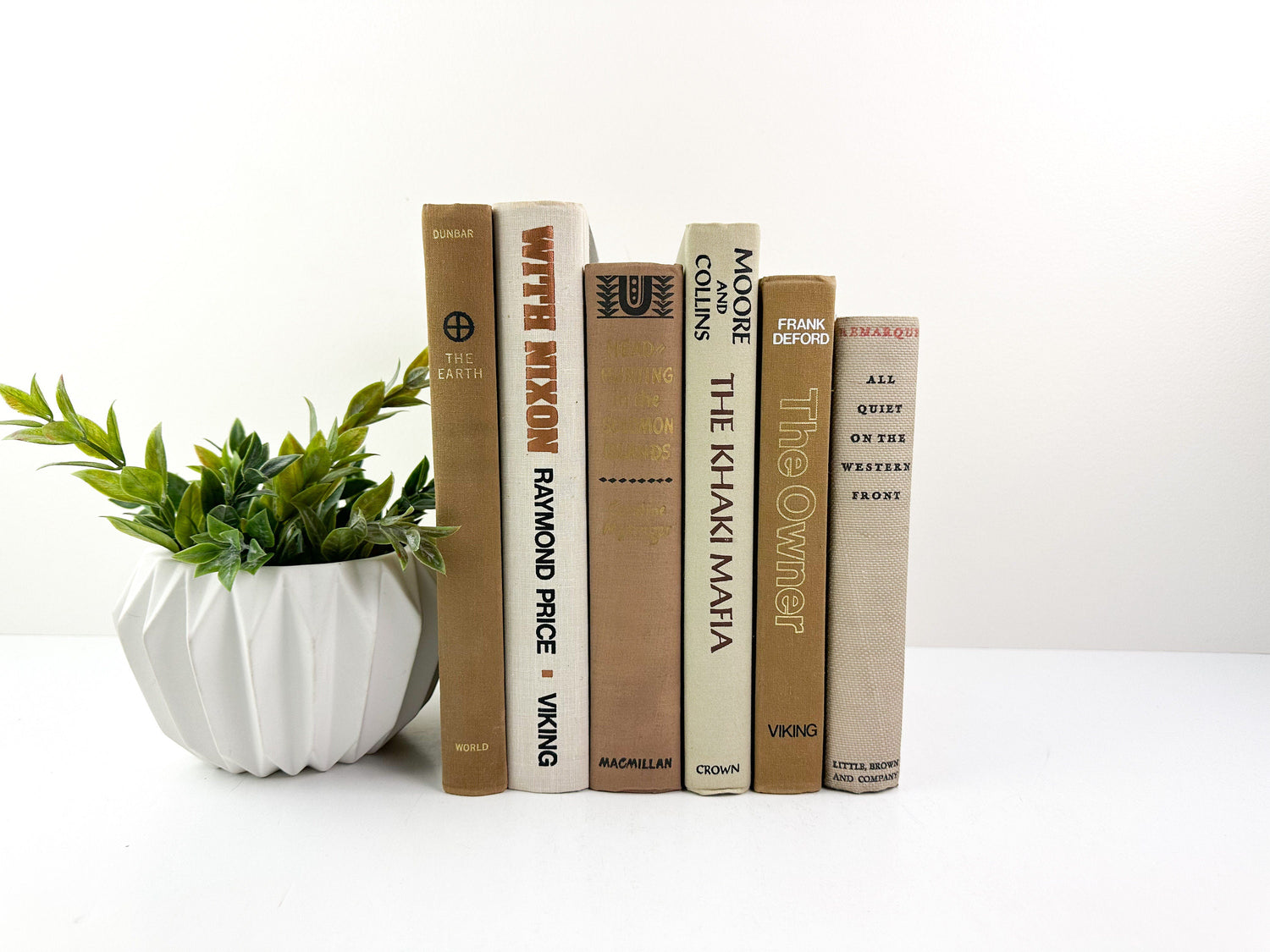 Book Set, Decorative Books for Shelf Decor, Modern Decor, Living Room Decor Ideas