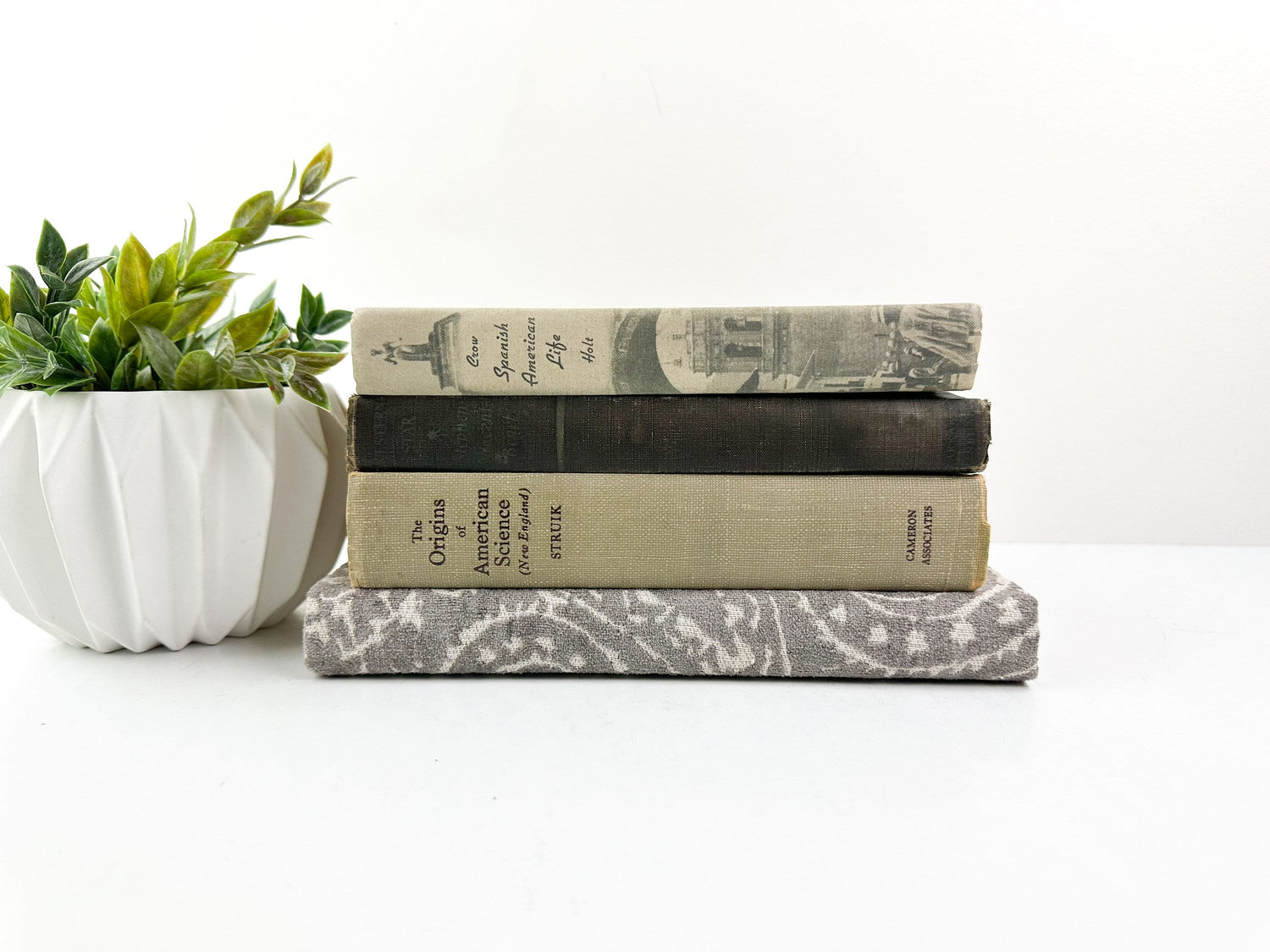 Decorative Books for Living Room Decor, Book Set for Shelf Decor, Book Bundle, Table Decor