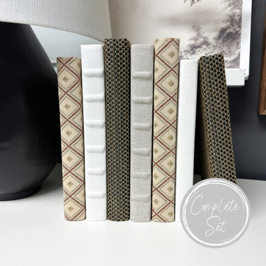 Decorative Books for Living Room Decor, Book Set for Shelf Decor, Book Bundle, Table Decor