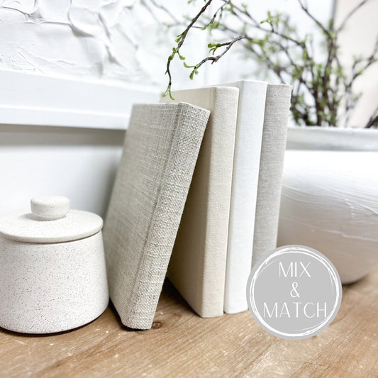 Decorative Books for Living Room Decor, Book Set for Shelf Decor, Book Bundle, Table Decor