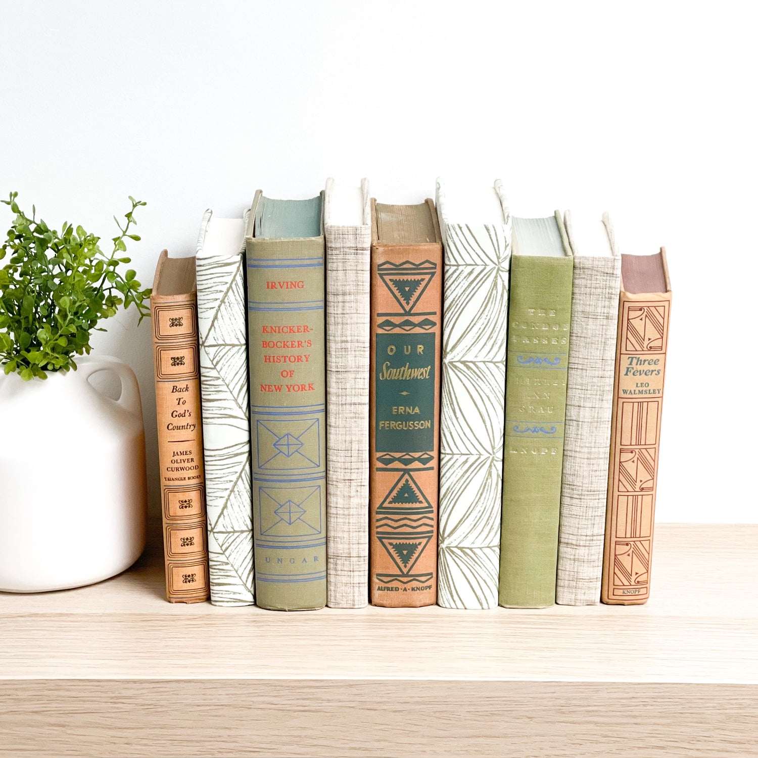 Set Square Books Vintage Decorative Book Sets