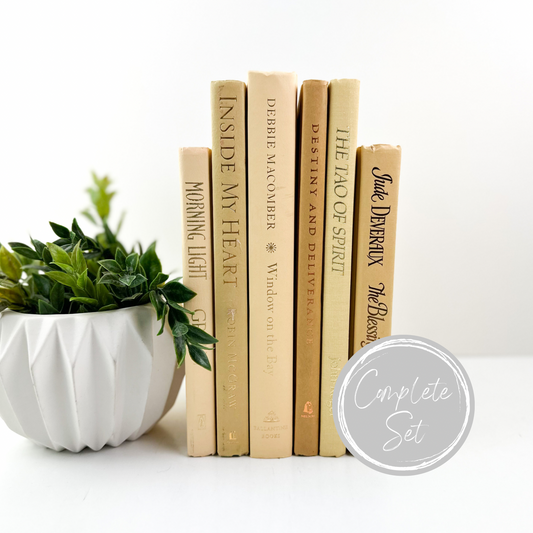 Light Yellow Set of Books