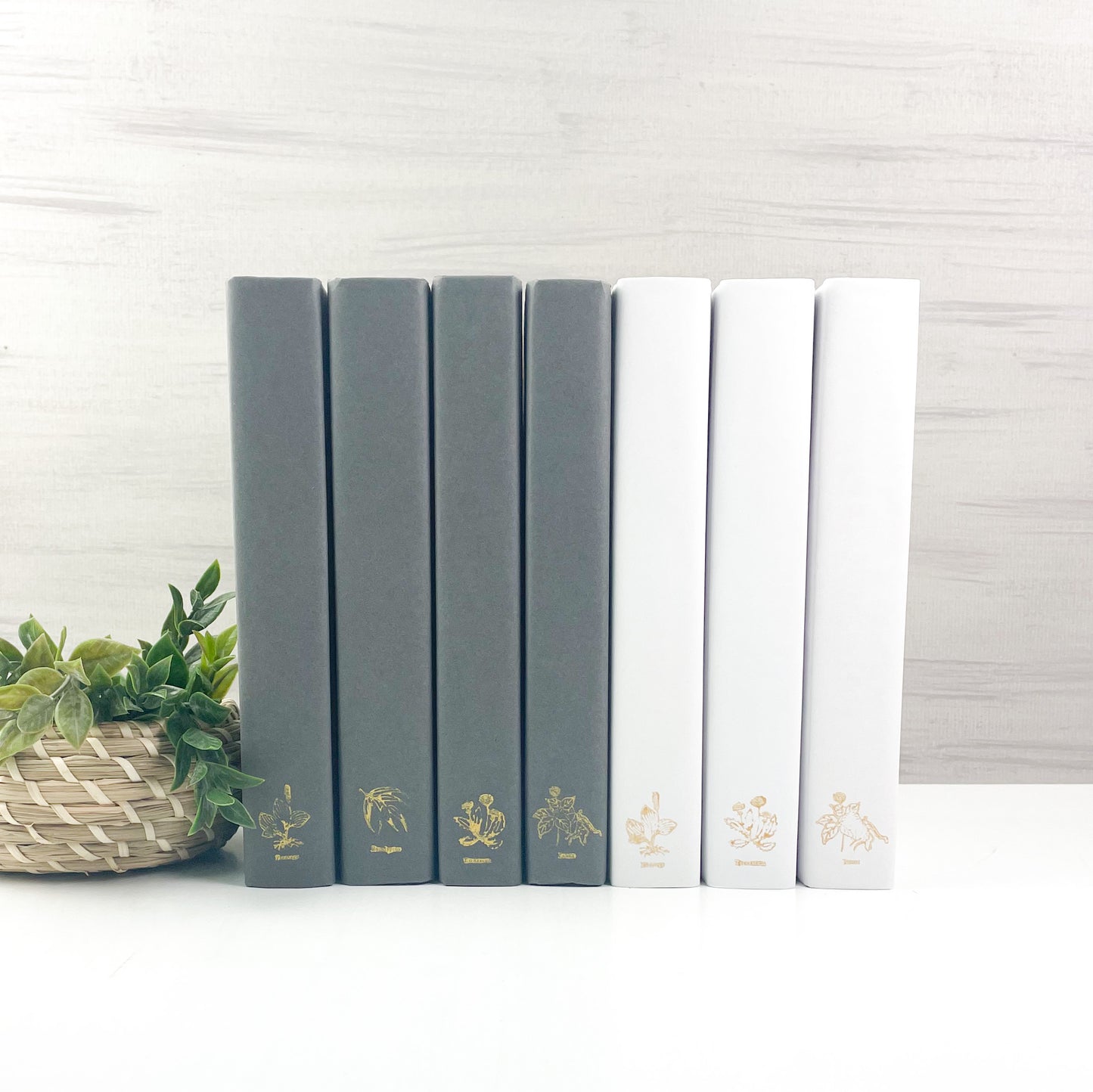 Stamped Decorative Books for Home Decor