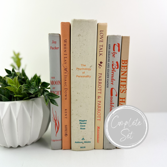 Orange and Cream Home Decor