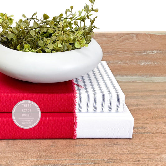 Patriotic Book Shelf Decor