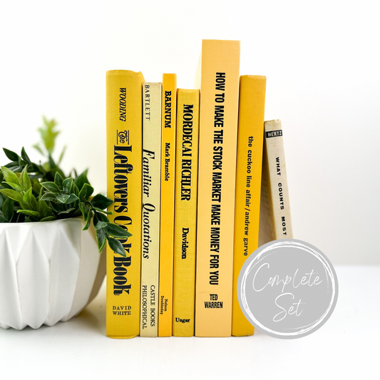 Books for Bookshelf Decor