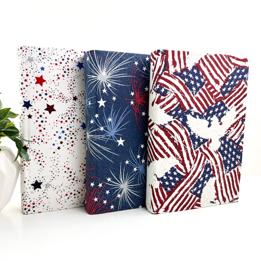 Patriotic Book for Holiday Decorating