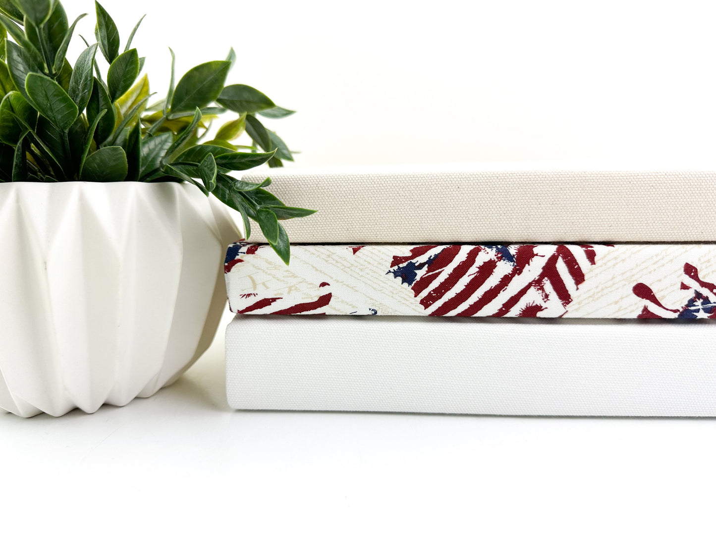 Patriotic Book for Holiday Decorating