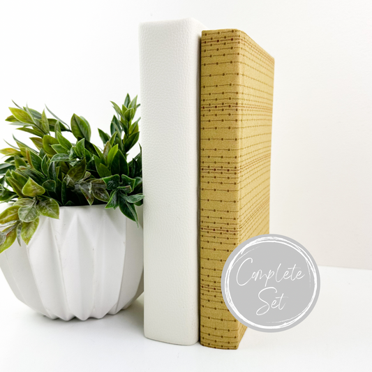 Decorative Books for Home Decor (Set of 2)
