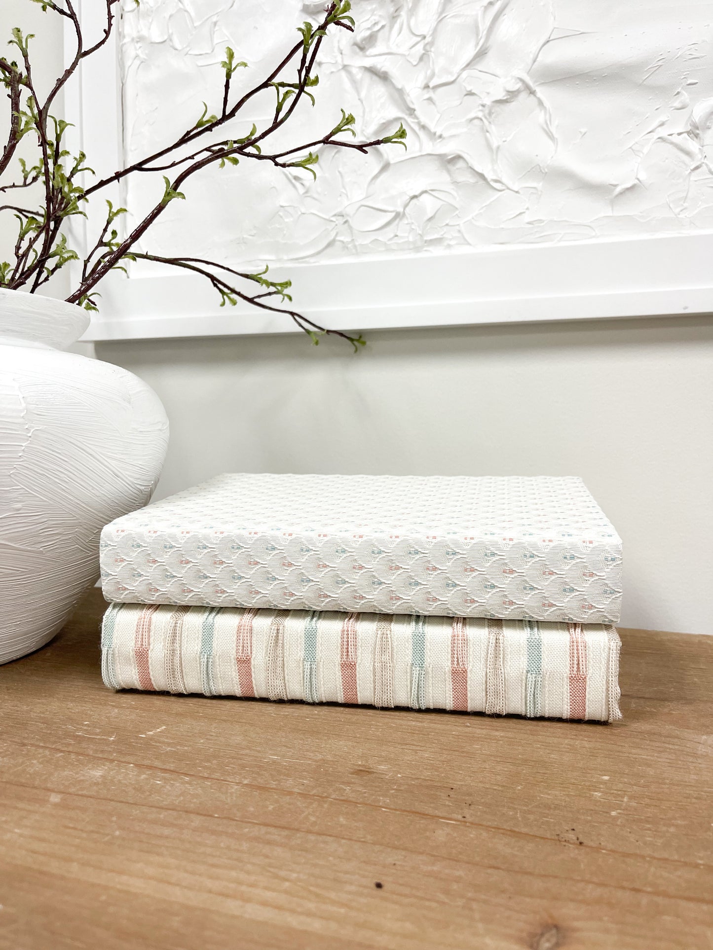 Fabric Covered Book Set