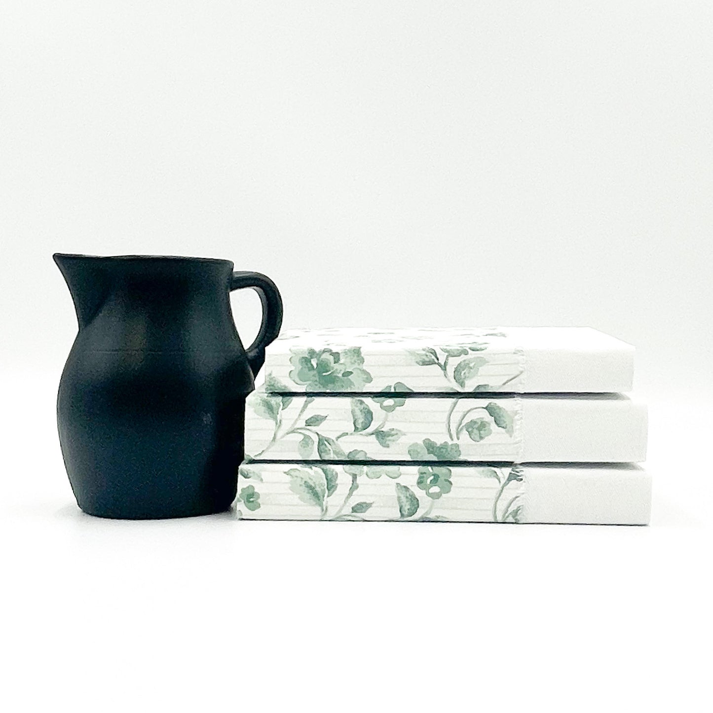Green Floral Book Set
