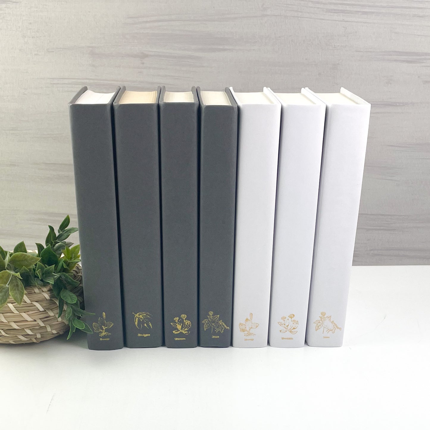 Stamped Decorative Books for Home Decor