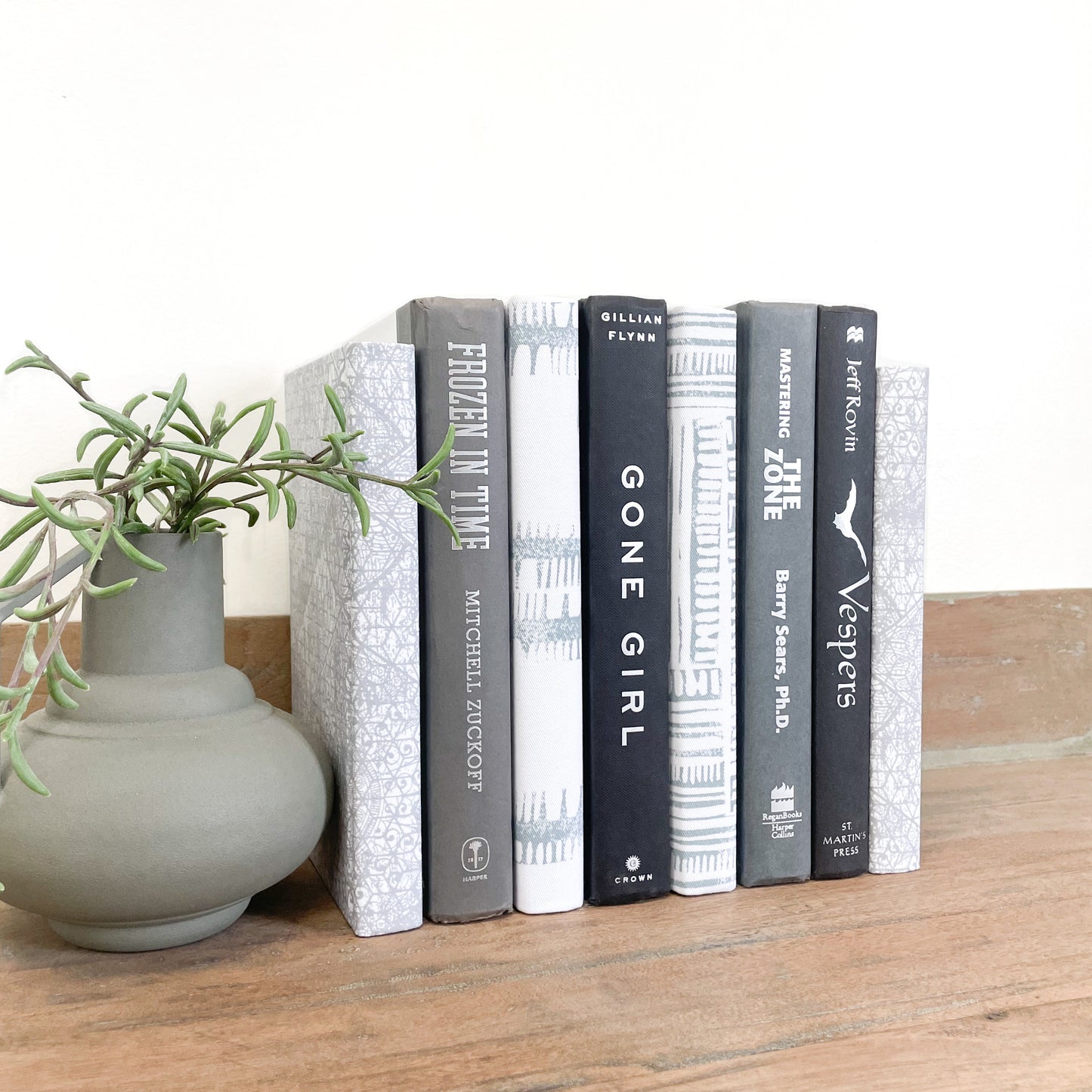 Neutral Books for Home Accents