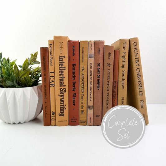 Books for Shelf Decor