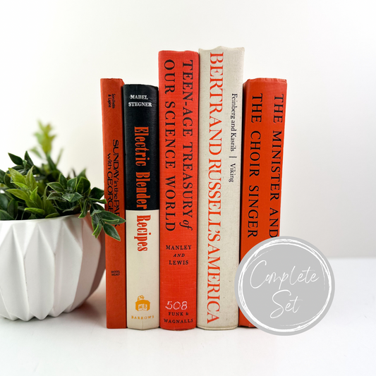 Decorative Books for Bookshelf Decor