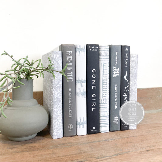 Neutral Books for Home Accents