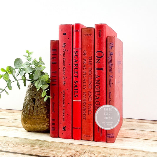 Blue and Red Home Decor