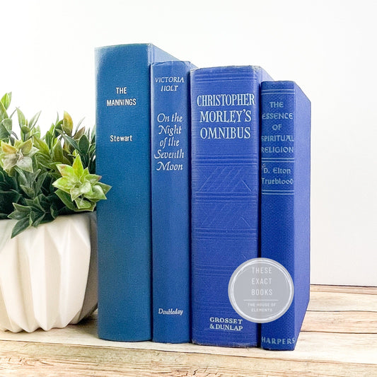 Classic Blue Home Accents