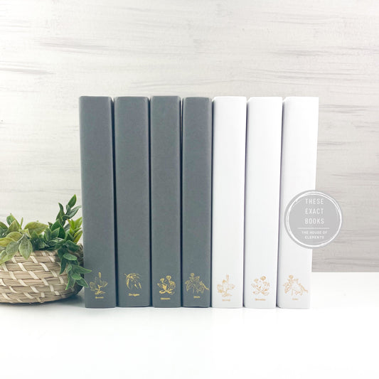 Stamped Decorative Books for Home Decor
